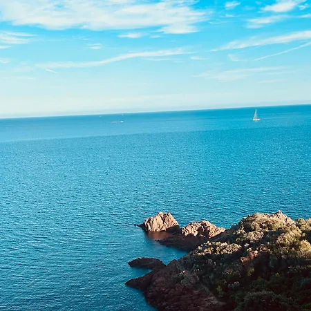 Daire Cap Esterel - Duplex Avec 2 Terrasses Dont Tropezienne, Piscines Et Loisirs Saint-Raphaël